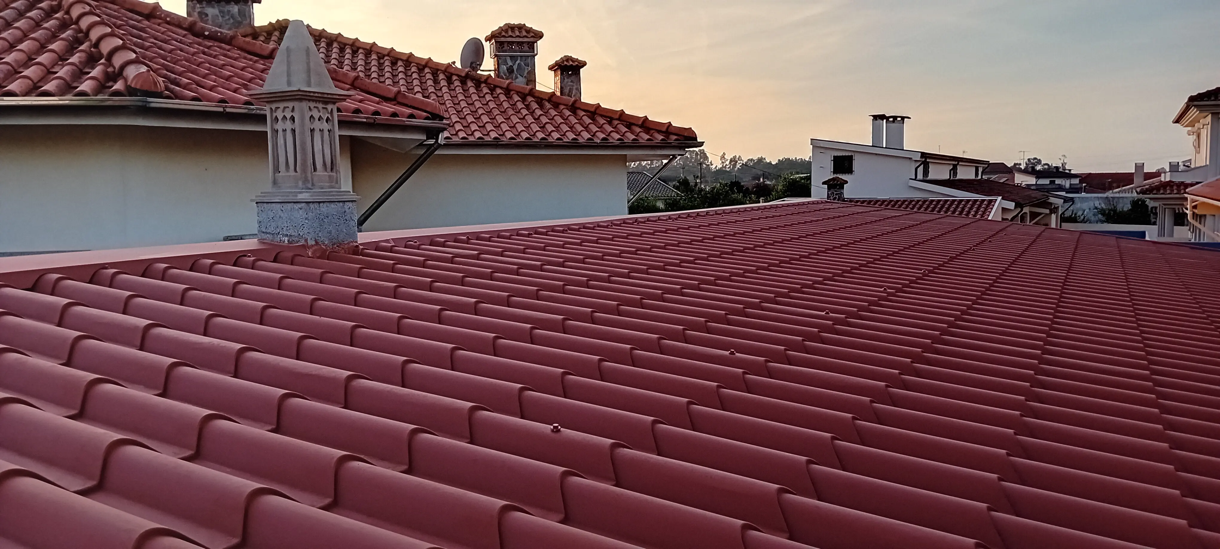 Instalação de Aplicação de Painel Sandwic